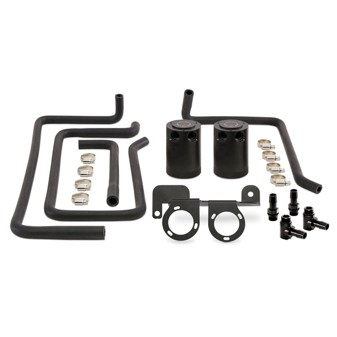 Baffled Oil Catch Can Kit <br> 08-15 INFINITI G37 Q60 Q40 3.7L