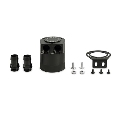 Universal High Flow Baffled Oil Catch Can Kit <br> Thread Size: 3/8 NPT