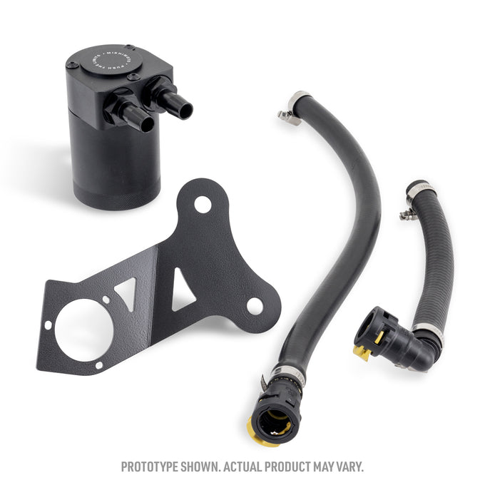 PCV Baffled Oil Catch Can Kit <br> 24-26 Ford Mustang 2.3L