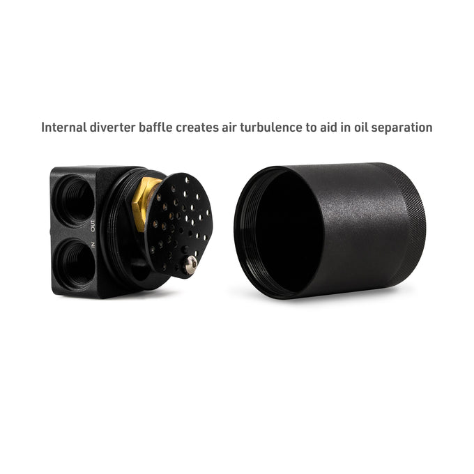 Baffled Oil Catch Can Kit <br> 25-26 Ram 1500 3.0L