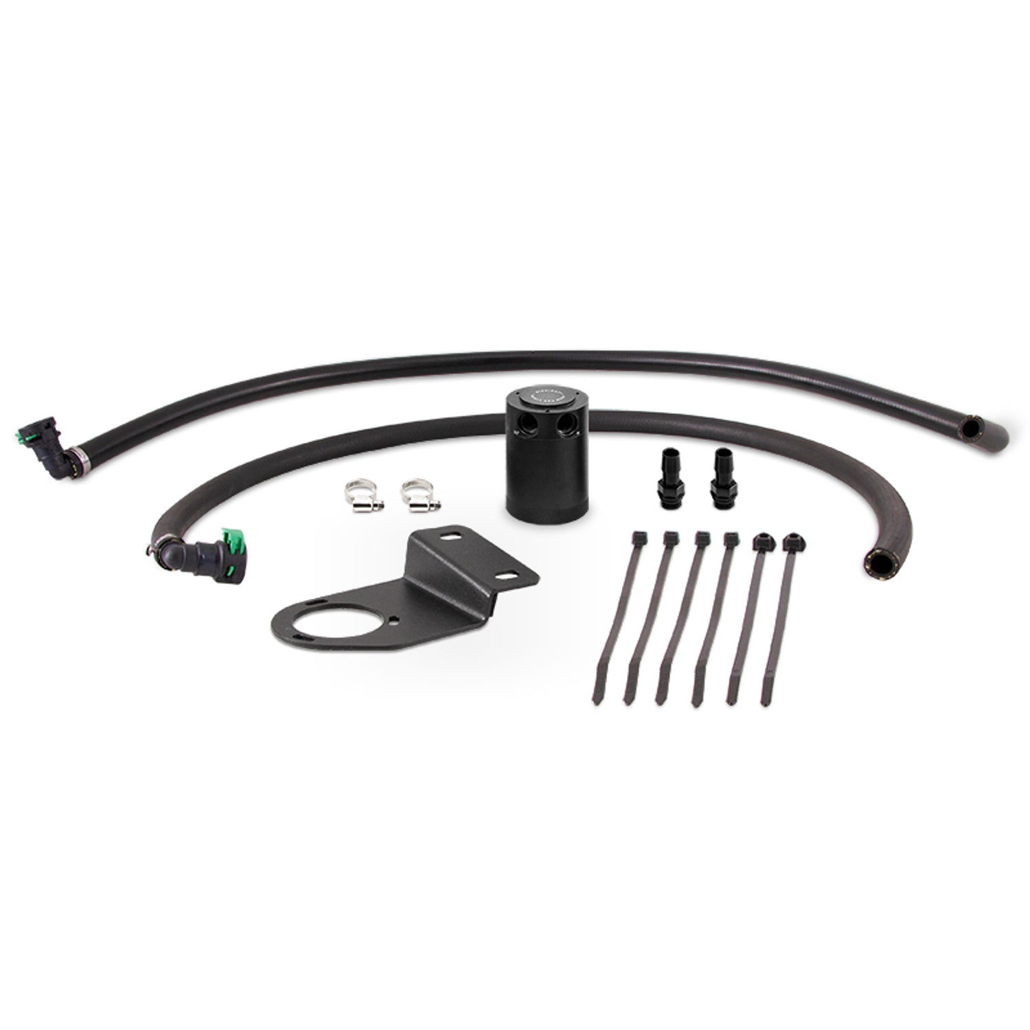 Performance PCV Baffled Oil Catch Can Kit <br> 19-23 Ford Ranger 2.3L