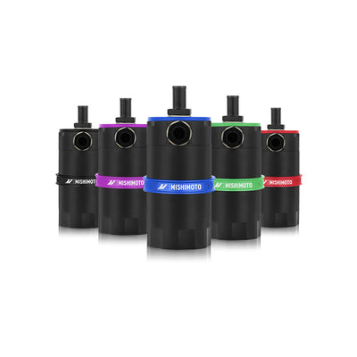 Universal Baffled Oil Catch Can <br> Thread Size: M20x1.5