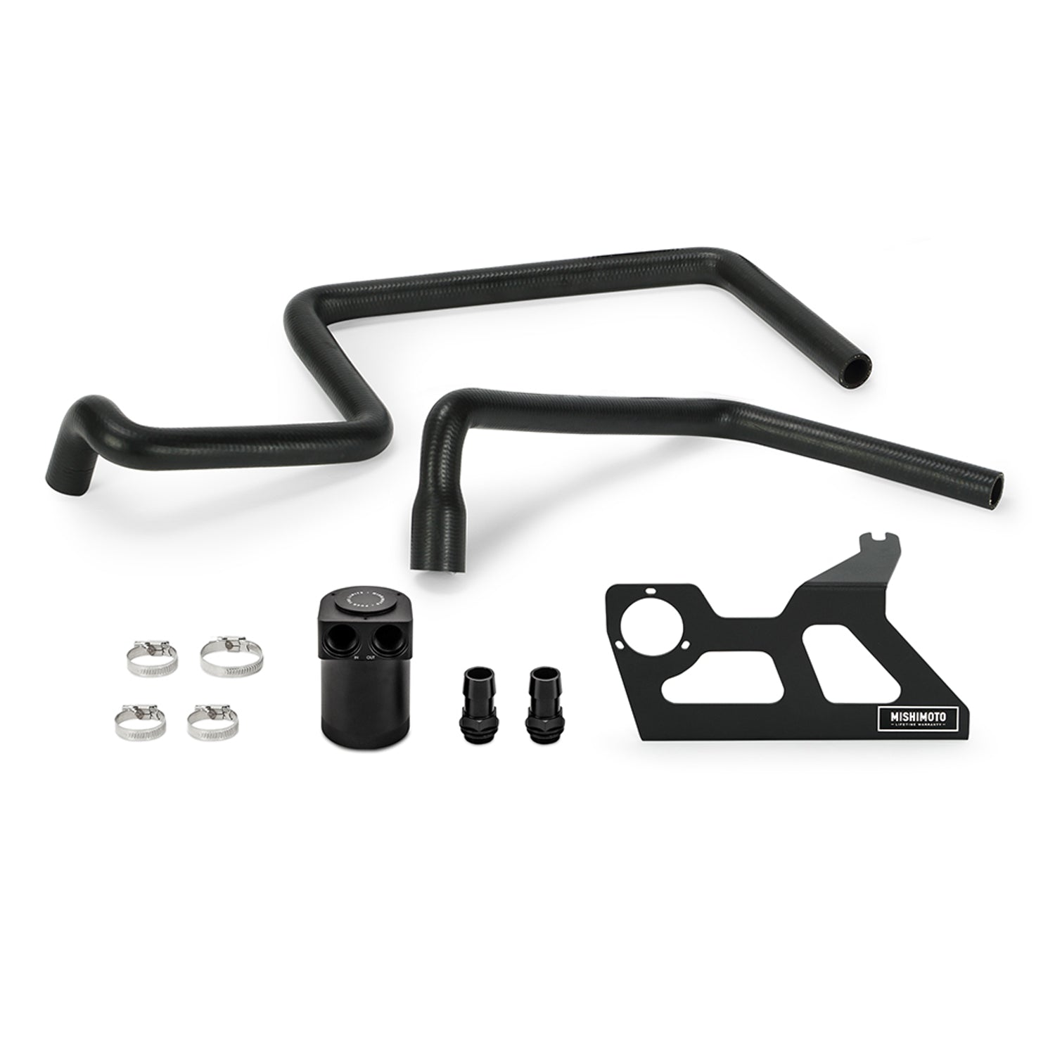 PCV Baffled Oil Catch Can Kit <br> 07-11 Jeep Wrangler