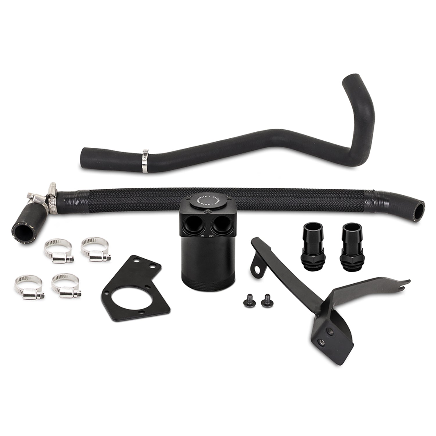 PCV Baffled Oil Catch Can Kit <br> 22-26 Subaru WRX 2.4L