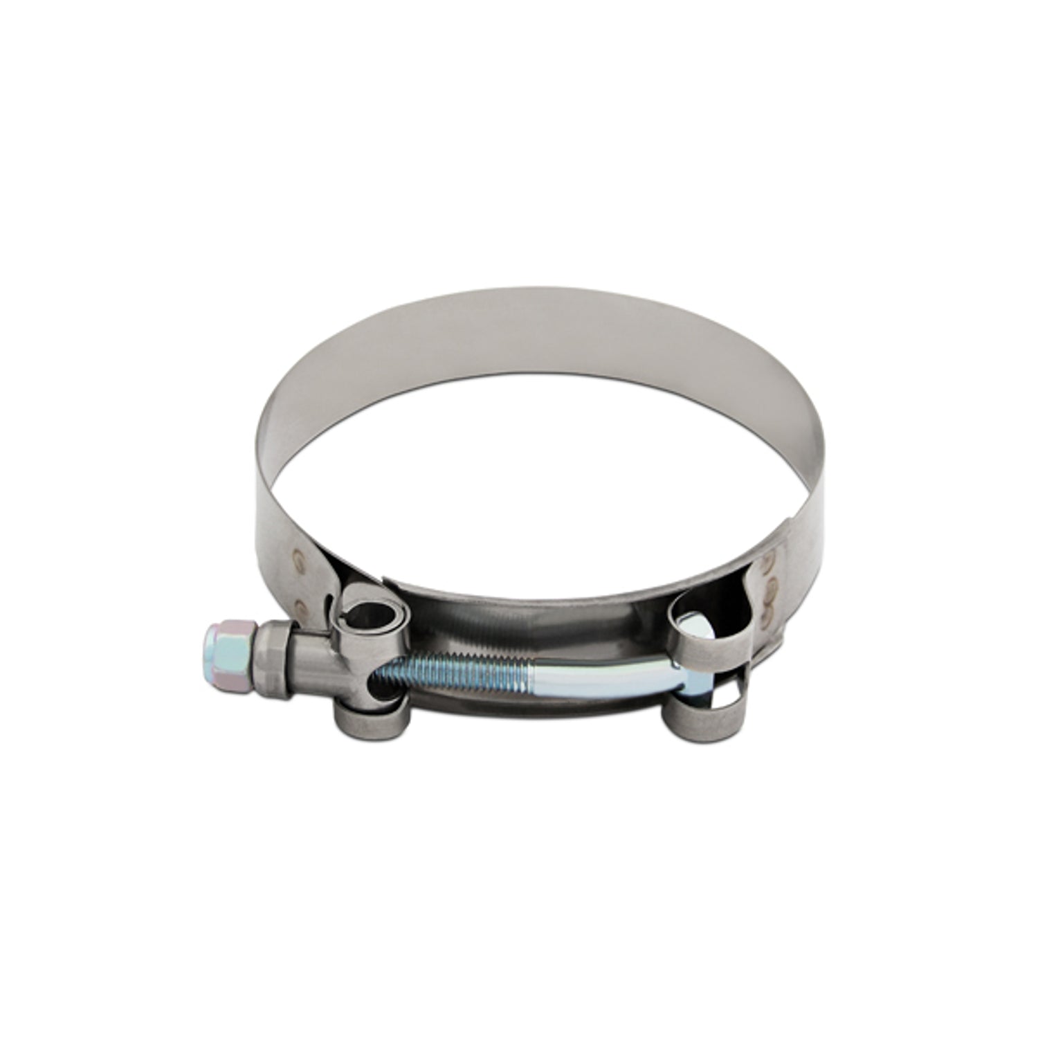 2.75 Inch Stainless Steel T-Bolt Clamps <br> 2.6in (65.99 mm) to 2.91in (73.99 mm)