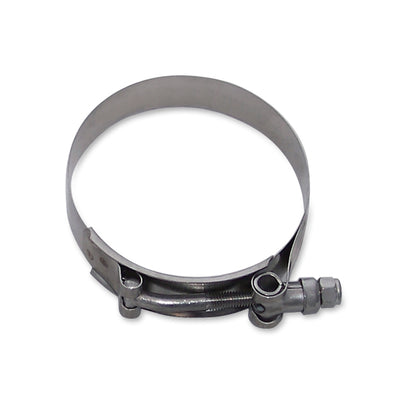 3 Inch Stainless Steel T-Bolt Clamps <br> 2.87 in (73 mm) to 3.19in (81 mm)