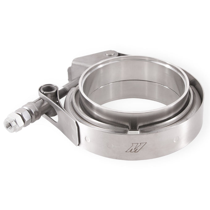 Stainless-Steel V-Band Clamp w/Flanges <br> Universal Fit