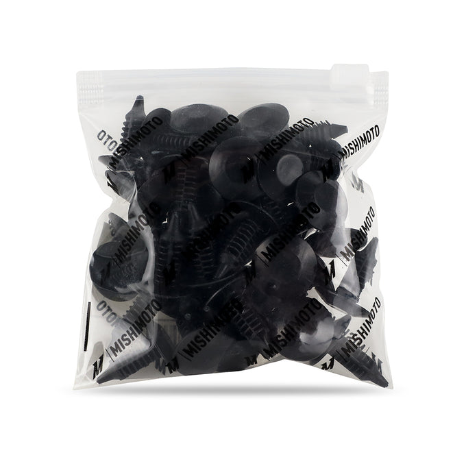 40pcs 5/16in Trim Clip <br> 3/4in Head Diameter, 29/32in Stem Length