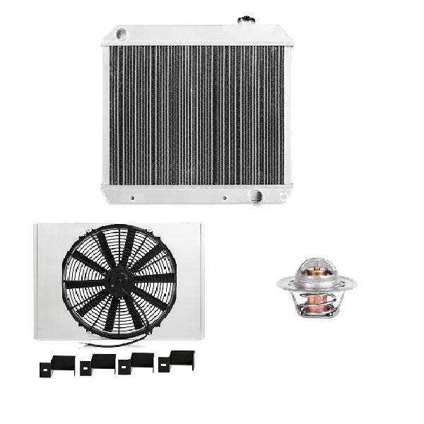 Cooling Package w/ Aluminum Radiator <br> 61-64 Pontiac Bonneville Star Chief Catalina