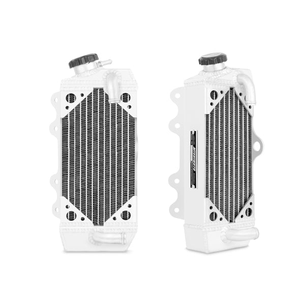 Aluminum Dirt Bike Radiator, Braced <br> 02-13 Yamaha YZ85