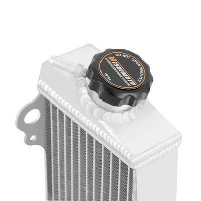 Aluminum Dirt Bike Radiator, Braced <br> 02-13 Yamaha YZ85