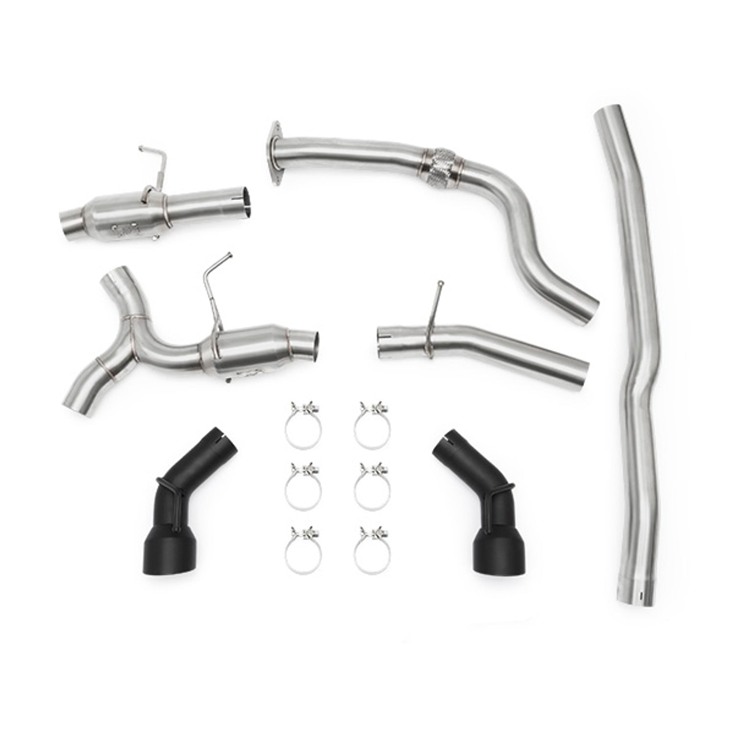 Dual Tip Pro Cat-Back Exhaust <br> 16-23 Chevy Camaro 2.0L