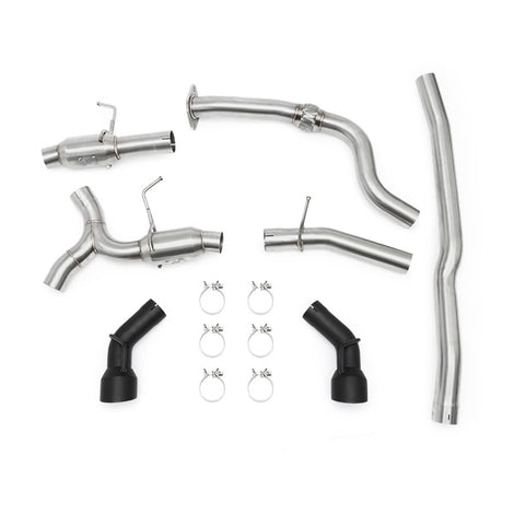 Dual Tip Pro Cat-Back Exhaust <br> 16-23 Chevy Camaro 2.0L