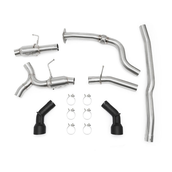 Dual Tip Pro Cat-Back Exhaust <br> 16-23 Chevy Camaro 2.0L