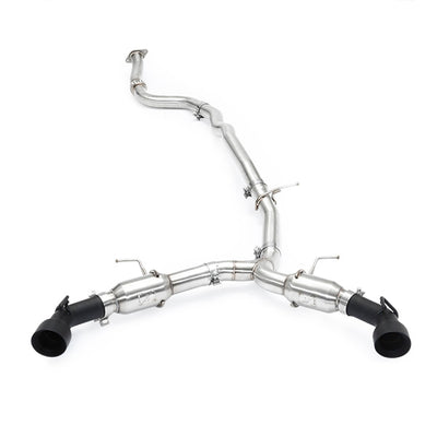 Dual Tip Pro Cat-Back Exhaust <br> 16-23 Chevy Camaro 2.0L