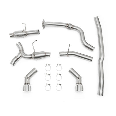 Dual Tip Pro Cat-Back Exhaust <br> 16-23 Chevy Camaro 2.0L