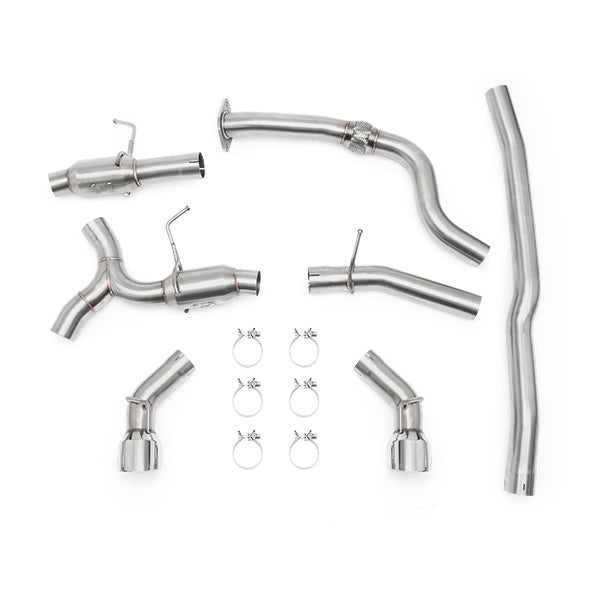 Dual Tip Pro Cat-Back Exhaust <br> 16-23 Chevy Camaro 2.0L