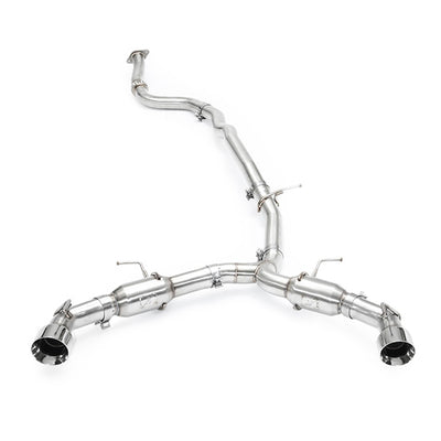 Dual Tip Pro Cat-Back Exhaust <br> 16-23 Chevy Camaro 2.0L