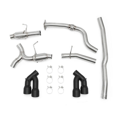Quad Tip Pro Cat-Back Exhaust <br> 16-23 Chevy Camaro 2.0L