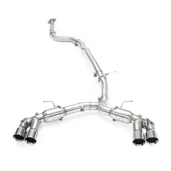Quad Tip Pro Cat-Back Exhaust <br> 16-23 Chevy Camaro 2.0L