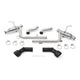 Dual Tip Pro Axle-Back Exhaust <br> 16-20 Chevy Camaro