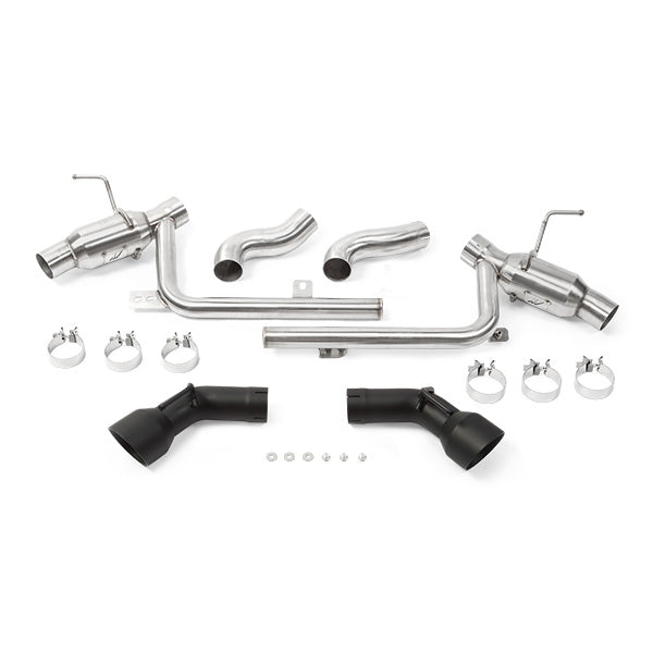 Dual Tip Pro Axle-Back Exhaust <br> 16-20 Chevy Camaro