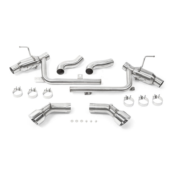 Dual Tip Pro Axle-Back Exhaust <br> 16-20 Chevy Camaro