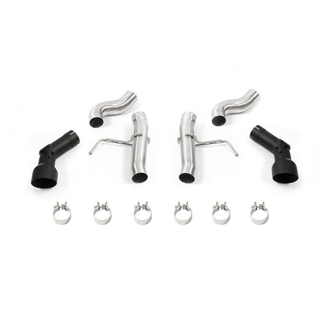Dual Tip Race Axle-Back Exhaust <br> 16-20 Chevy Camaro