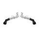 Dual Tip Race Axle-Back Exhaust <br> 16-20 Chevy Camaro