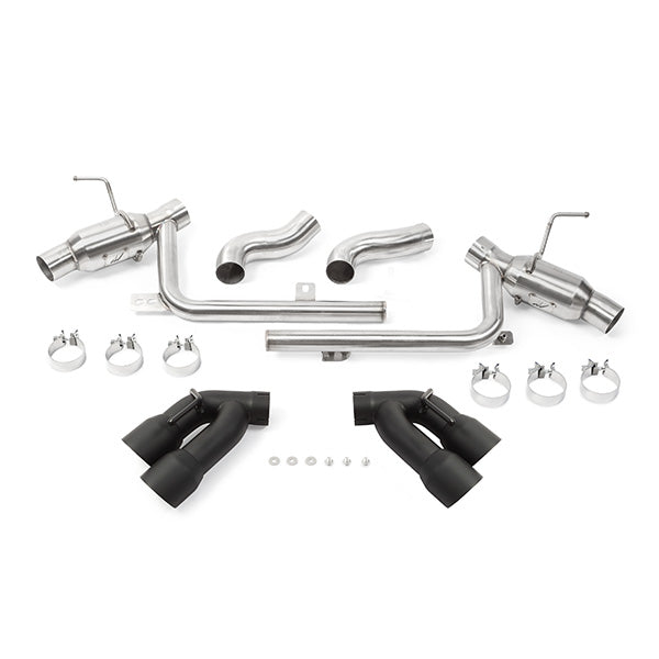 Quad Tip Pro Axle-Back Exhaust <br> 16-20 Chevy Camaro