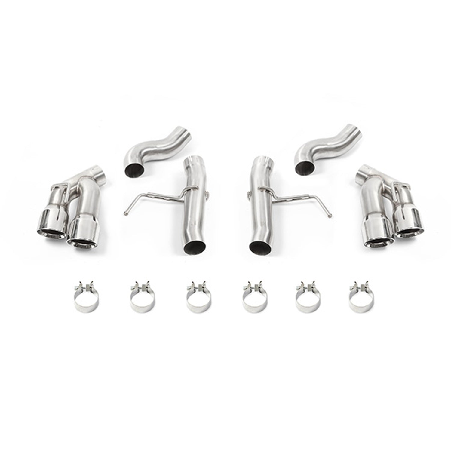 Quad Tip Race Axle-Back Exhaust <br> 16-20 Chevy Camaro