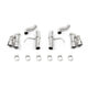 Quad Tip Race Axle-Back Exhaust <br> 16-20 Chevy Camaro