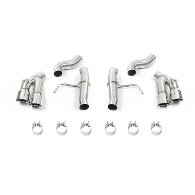 Quad Tip Race Axle-Back Exhaust <br> 16-20 Chevy Camaro