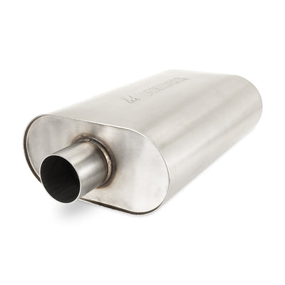 2.5 in Stainless-Steel Exhaust Muffler <br> 20 L X 9.6 W X 4.7 in H