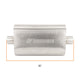 2.5 in Stainless-Steel Exhaust Muffler <br> 20 L X 9.6 W X 4.7 in H
