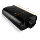 2.5 in Stainless-Steel Exhaust Muffler <br> 20 L X 9.6 W X 4.7 in H