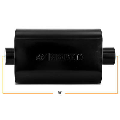 3 in Stainless-Steel Exhaust Muffler <br> 20 L X 9.6 W X 4.7 in H