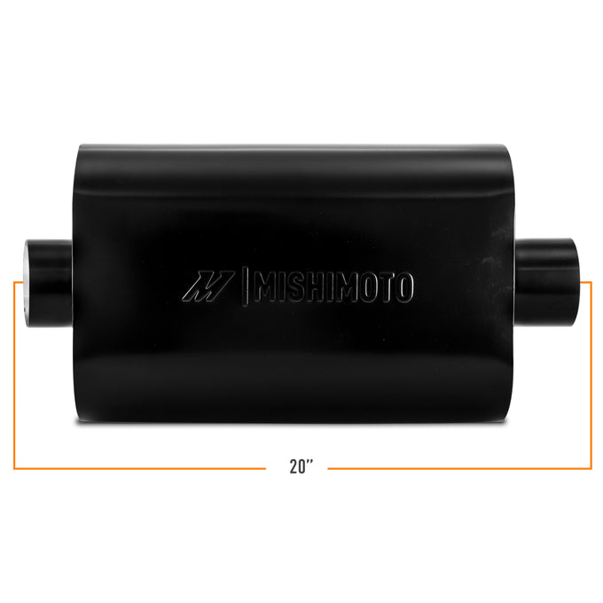 3 in Stainless-Steel Exhaust Muffler <br> 20 L X 9.6 W X 4.7 in H