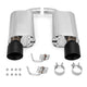 Street Axle-Back Exhaust, Black Tips <br> 15-17 Ford Mustang