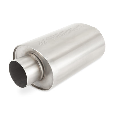 3in Stainless-Steel Exhaust Resonator <br> 13.74 L X 6.61 W X 4.96 in H
