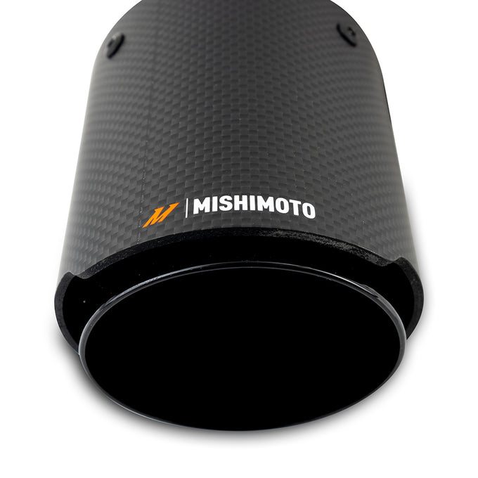 2.5 in Carbon Fiber & Stainless Steel Exhaust Tip <br> Universal Fit