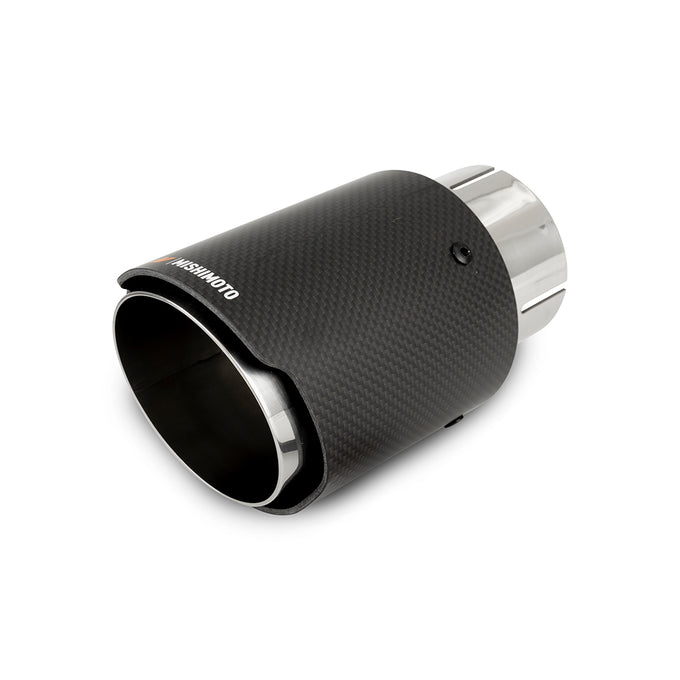 3in Carbon Fiber & Stainless Steel Exhaust Tip <br> Universal Fit