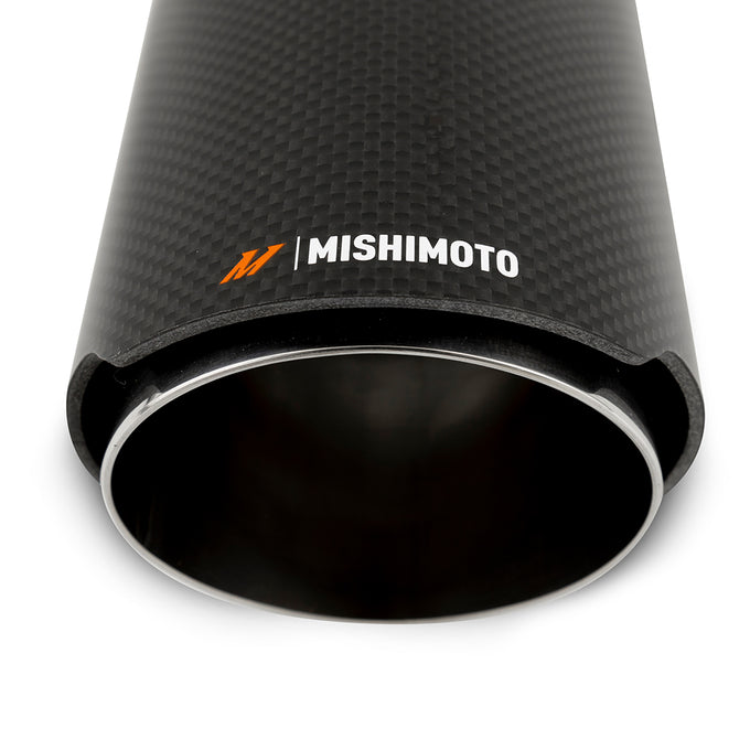 3in Carbon Fiber & Stainless Steel Exhaust Tip <br> Universal Fit