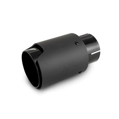 2.5in Carbon Fiber & Stainless Steel Exhaust Tip <br> Universal Fit