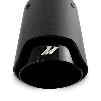 2.5in Carbon Fiber & Stainless Steel Exhaust Tip <br> Universal Fit