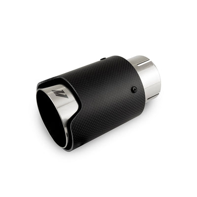 2.5in Carbon Fiber & Stainless Steel Exhaust Tip <br> Universal Fit