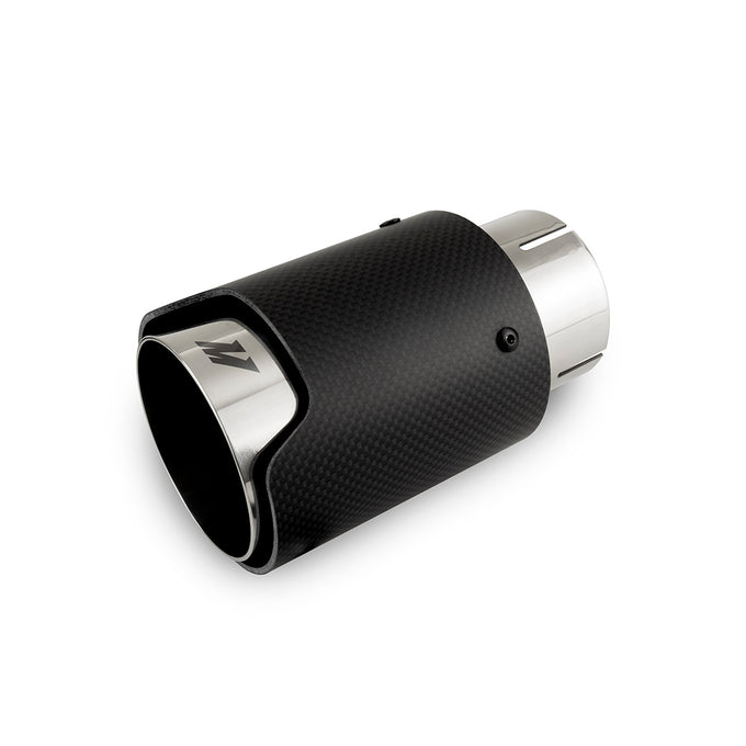 2.5in Carbon Fiber & Stainless Steel Exhaust Tip <br> Universal Fit