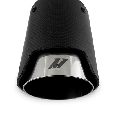 2.5in Carbon Fiber & Stainless Steel Exhaust Tip <br> Universal Fit
