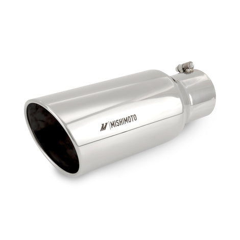 Polished Steel Muffler Tip <br> Universal Fit