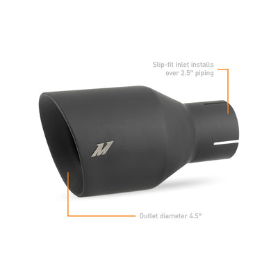 2.5in Double Wall Exhaust Tip <br> Universal Fit